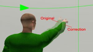 Improving Humans’ Ability to Interpret Deictic Gestures in Virtual Reality