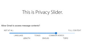 Privacy Slider: Fine-Grain Privacy Control for Smartphones