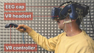 Multimodal Detection of External and Internal Attention in Virtual Reality using EEG and Eye Tracking Features