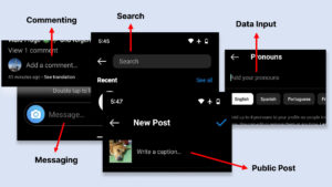Contextualizing Smartphone-Typed Language With User Input Intention