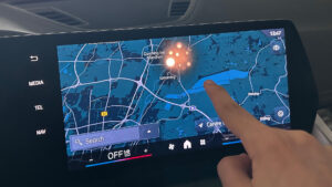 Spatial Referencing for Large Language Models in Automotive Navigation Tasks